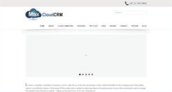 Desktop Screenshot of maxcloudcrm.com